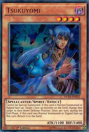 Tsukuyomi (DUSA-EN052) - Duelist Saga 1st Edition Duelist Saga Yugioh Single  Squirtle Squad Card Shop.