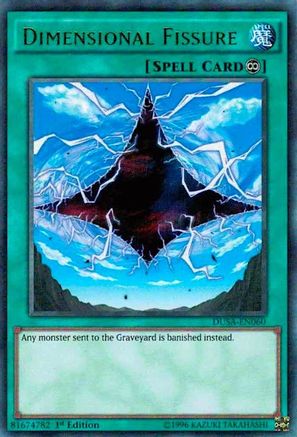 Dimensional Fissure (DUSA-EN060) - Duelist Saga 1st Edition Duelist Saga Yugioh Single  Squirtle Squad Card Shop.