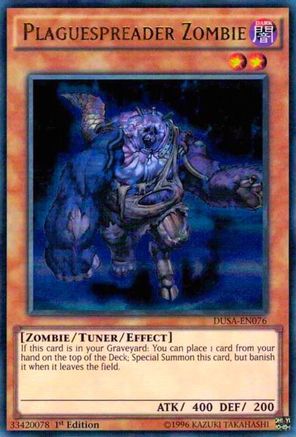 Plaguespreader Zombie (DUSA-EN076) - Duelist Saga 1st Edition Duelist Saga Yugioh Single  Squirtle Squad Card Shop.