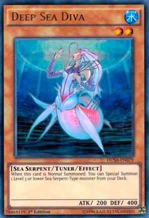 Deep Sea Diva (DUSA-EN079) - Duelist Saga 1st Edition Duelist Saga Yugioh Single  Squirtle Squad Card Shop.
