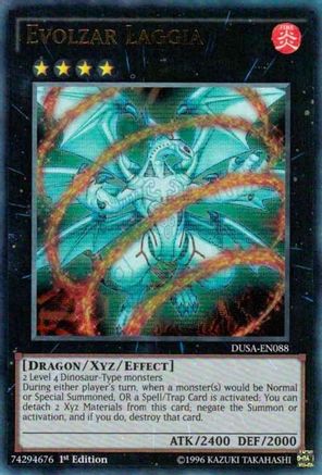 Evolzar Laggia (DUSA-EN088) - Duelist Saga 1st Edition Duelist Saga Yugioh Single  Squirtle Squad Card Shop.