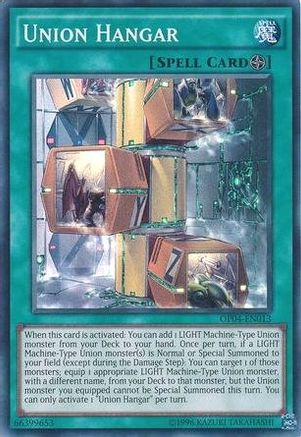 Union Hangar (OP04-EN013) - OTS Tournament Pack 4 Unlimited OTS Tournament Pack 4 Yugioh Single  Squirtle Squad Card Shop.