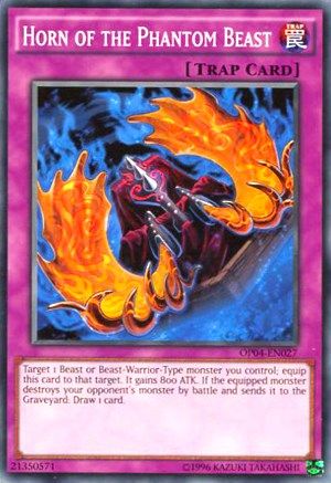 Horn of the Phantom Beast (OP04-EN027) - OTS Tournament Pack 4 Unlimited OTS Tournament Pack 4 Yugioh Single  Squirtle Squad Card Shop.