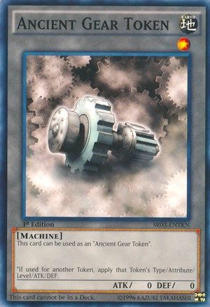Token: Ancient Gear (SR03-ENTKN) - Structure Deck: Machine Reactor Unlimited Structure Deck: Machine Reactor Yugioh Single  Squirtle Squad Card Shop.