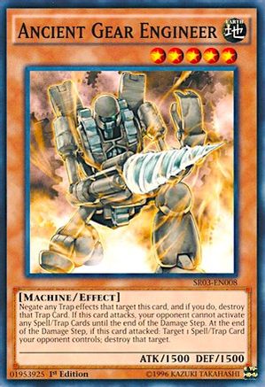 Ancient Gear Engineer (SR03-EN008) - Structure Deck: Machine Reactor Unlimited Structure Deck: Machine Reactor Yugioh Single  Squirtle Squad Card Shop.