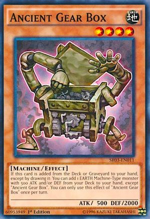 Ancient Gear Box (SR03-EN011) - Structure Deck: Machine Reactor Unlimited Structure Deck: Machine Reactor Yugioh Single  Squirtle Squad Card Shop.
