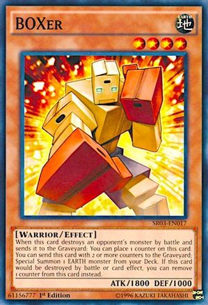 BOXer (SR03-EN017) - Structure Deck: Machine Reactor Unlimited Structure Deck: Machine Reactor Yugioh Single  Squirtle Squad Card Shop.