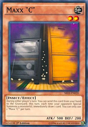 Maxx "C" (SR03-EN020) - Structure Deck: Machine Reactor 1st Edition Structure Deck: Machine Reactor Yugioh Single  Squirtle Squad Card Shop.
