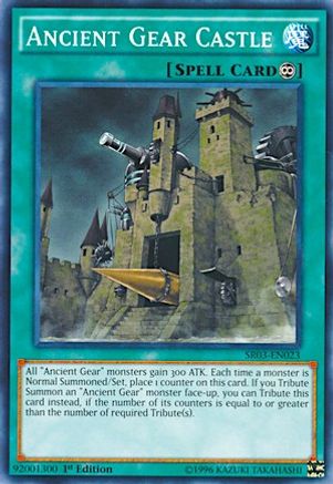 Ancient Gear Castle (SR03-EN023) - Structure Deck: Machine Reactor Unlimited Structure Deck: Machine Reactor Yugioh Single  Squirtle Squad Card Shop.