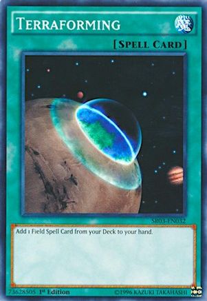 Terraforming (SR03-EN032) - Structure Deck: Machine Reactor Unlimited Structure Deck: Machine Reactor Yugioh Single  Squirtle Squad Card Shop.