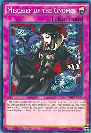 Mischief of the Gnomes (SR03-EN034) - Structure Deck: Machine Reactor 1st Edition Structure Deck: Machine Reactor Yugioh Single  Squirtle Squad Card Shop.
