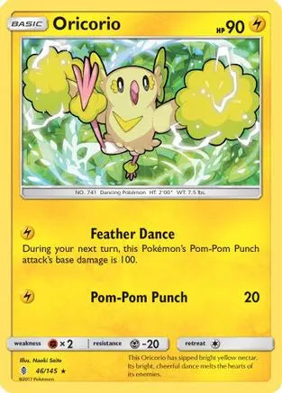 Oricorio (46)  SM  Guardians Rising - Rare