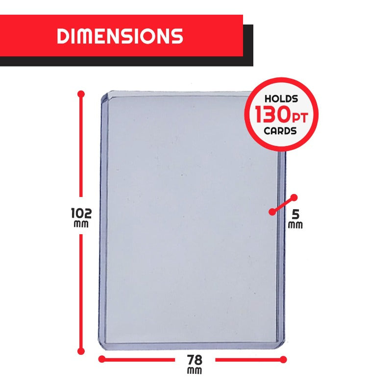 EVORETRO Topload Card Holder 3x4 130pt Pack of 10 EVORETRO Canada Card Protectors  Squirtle Squad Card Shop.
