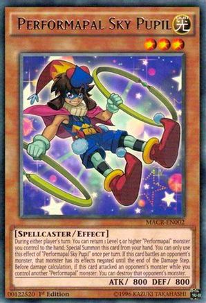 Performapal Sky Pupil (MACR-EN002) - Maximum Crisis 1st Edition Maximum Crisis Yugioh Single  Squirtle Squad Card Shop.