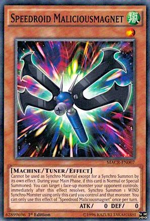 Speedroid Maliciousmagnet (MACR-EN007) - Maximum Crisis 1st Edition Maximum Crisis Yugioh Single  Squirtle Squad Card Shop.