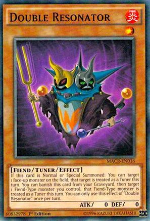 Double Resonator (MACR-EN016) - Maximum Crisis Unlimited Maximum Crisis Yugioh Single  Squirtle Squad Card Shop.
