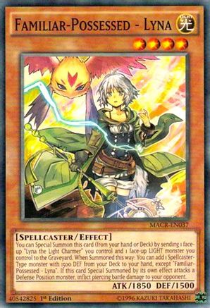 Familiar-Possessed - Lyna (MACR-EN037) - Maximum Crisis Unlimited Maximum Crisis Yugioh Single  Squirtle Squad Card Shop.