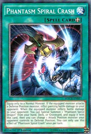 Phantasm Spiral Crash (MACR-EN057) - Maximum Crisis Unlimited Maximum Crisis Yugioh Single  Squirtle Squad Card Shop.