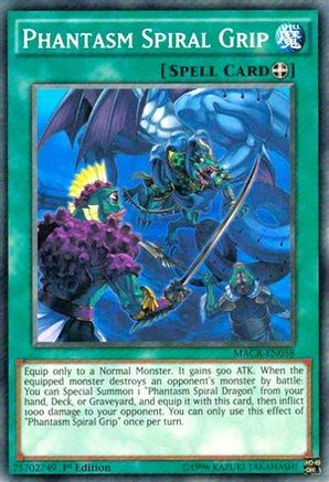 Phantasm Spiral Grip (MACR-EN058) - Maximum Crisis 1st Edition Maximum Crisis Yugioh Single  Squirtle Squad Card Shop.