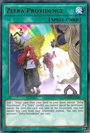Zefra Providence (MACR-EN061) - Maximum Crisis Unlimited Maximum Crisis Yugioh Single  Squirtle Squad Card Shop.