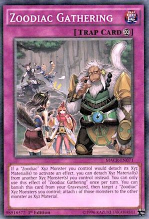 Zoodiac Gathering (MACR-EN071) - Maximum Crisis Unlimited Maximum Crisis Yugioh Single  Squirtle Squad Card Shop.
