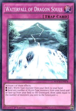 Waterfall of Dragon Souls (MACR-EN078) - Maximum Crisis Unlimited Maximum Crisis Yugioh Single  Squirtle Squad Card Shop.