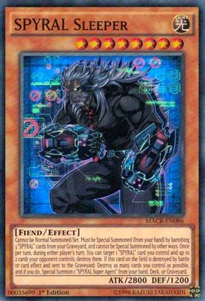 SPYRAL Sleeper (MACR-EN086) - Maximum Crisis 1st Edition Maximum Crisis Yugioh Single  Squirtle Squad Card Shop.