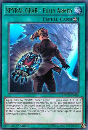 SPYRAL GEAR - Fully Armed (MACR-EN088) - Maximum Crisis 1st Edition Maximum Crisis Yugioh Single  Squirtle Squad Card Shop.