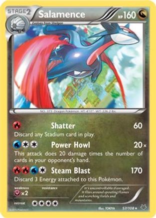 Salamence - 57/108/108  Deck Exclusives - Rare Deck Exclusives Pokemon Single  Squirtle Squad Card Shop.
