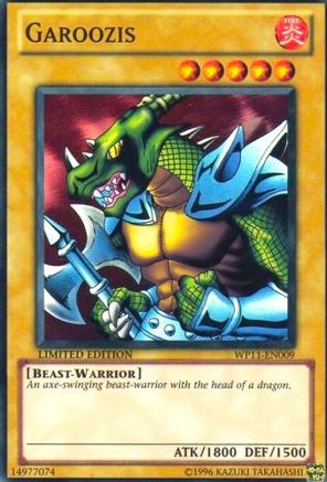 Garoozis (WP11-EN009) - World Championship 2011 Card Pack Limited World Championship 2011 Card Pack Yugioh Single  Squirtle Squad Card Shop.