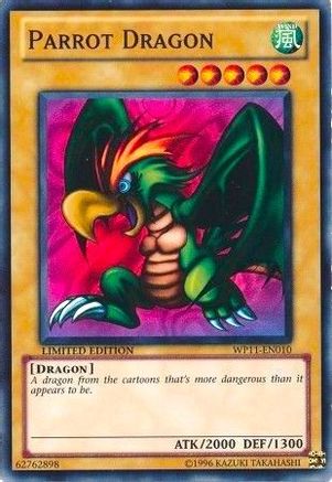 Parrot Dragon (WP11-EN010) - World Championship 2011 Card Pack Limited World Championship 2011 Card Pack Yugioh Single  Squirtle Squad Card Shop.