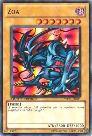 Zoa (WP11-EN011) - World Championship 2011 Card Pack Limited World Championship 2011 Card Pack Yugioh Single  Squirtle Squad Card Shop.