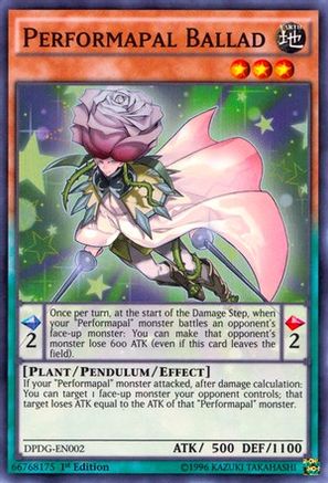 Performapal Ballad (DPDG-EN002) - Duelist Pack: Dimensional Guardians 1st Edition Duelist Pack: Dimensional Guardians Yugioh Single  Squirtle Squad Card Shop.