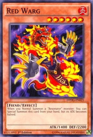 Red Warg (DPDG-EN025) - Duelist Pack: Dimensional Guardians 1st Edition Duelist Pack: Dimensional Guardians Yugioh Single  Squirtle Squad Card Shop.