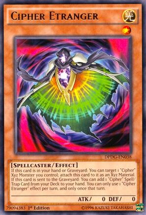 Cipher Etranger (DPDG-EN038) - Duelist Pack: Dimensional Guardians 1st Edition Duelist Pack: Dimensional Guardians Yugioh Single  Squirtle Squad Card Shop.