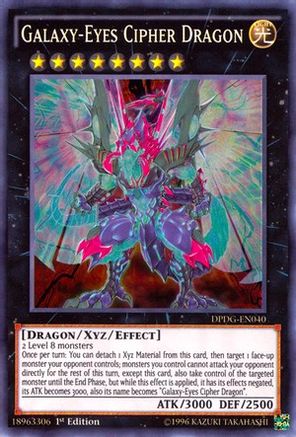 Galaxy-Eyes Cipher Dragon (DPDG-EN040) - Duelist Pack: Dimensional Guardians 1st Edition Duelist Pack: Dimensional Guardians Yugioh Single  Squirtle Squad Card Shop.