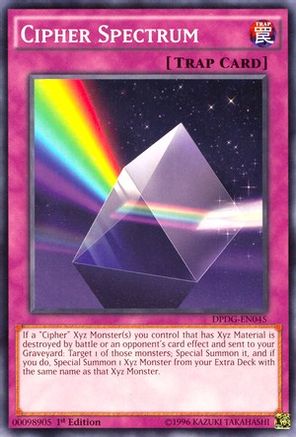 Cipher Spectrum (DPDG-EN045) - Duelist Pack: Dimensional Guardians 1st Edition Duelist Pack: Dimensional Guardians Yugioh Single  Squirtle Squad Card Shop.