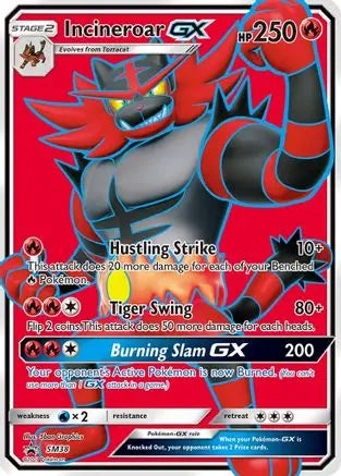 Incineroar GX SM38  - Holofoil SM Promos - Promo