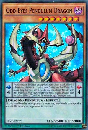 Odd-Eyes Pendulum Dragon (PEVO-EN023) - Pendulum Evolution 1st Edition Pendulum Evolution Yugioh Single  Squirtle Squad Card Shop.