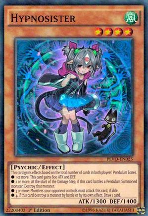 Hypnosister (PEVO-EN025) - Pendulum Evolution 1st Edition Pendulum Evolution Yugioh Single  Squirtle Squad Card Shop.