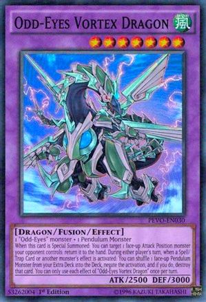 Odd-Eyes Vortex Dragon (PEVO-EN030) - Pendulum Evolution 1st Edition Pendulum Evolution Yugioh Single  Squirtle Squad Card Shop.