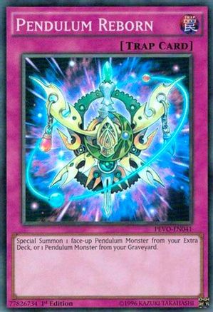 Pendulum Reborn (PEVO-EN041) - Pendulum Evolution 1st Edition Pendulum Evolution Yugioh Single  Squirtle Squad Card Shop.