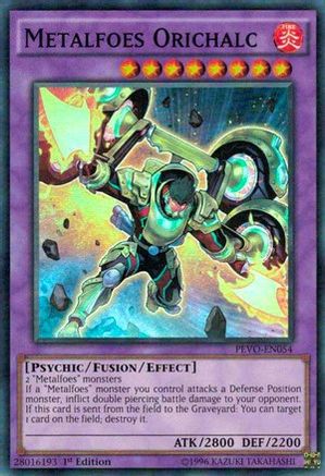 Metalfoes Orichalc (PEVO-EN054) - Pendulum Evolution 1st Edition Pendulum Evolution Yugioh Single  Squirtle Squad Card Shop.