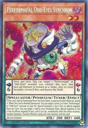 Performapal Odd-Eyes Synchron (BLLR-EN004) - Battles of Legend: Light's Revenge 1st Edition Battles of Legend: Light's Revenge Yugioh Single  Squirtle Squad Card Shop.