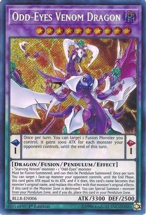 Odd-Eyes Venom Dragon (BLLR-EN006) - Battles of Legend: Light's Revenge 1st Edition Battles of Legend: Light's Revenge Yugioh Single  Squirtle Squad Card Shop.