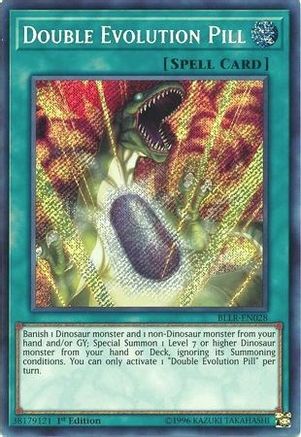 Double Evolution Pill (BLLR-EN028) - Battles of Legend: Light's Revenge 1st Edition Battles of Legend: Light's Revenge Yugioh Single  Squirtle Squad Card Shop.