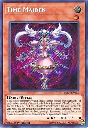 Time Maiden (BLLR-EN035) - Battles of Legend: Light's Revenge 1st Edition Battles of Legend: Light's Revenge Yugioh Single  Squirtle Squad Card Shop.
