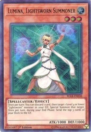 Lumina, Lightsworn Summoner (BLLR-EN038) - Battles of Legend: Light's Revenge 1st Edition Battles of Legend: Light's Revenge Yugioh Single  Squirtle Squad Card Shop.