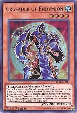 Crusader of Endymion (BLLR-EN048) - Battles of Legend: Light's Revenge 1st Edition Battles of Legend: Light's Revenge Yugioh Single  Squirtle Squad Card Shop.