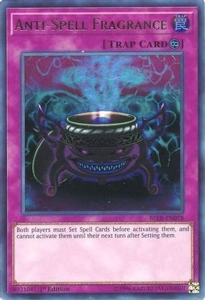 Anti-Spell Fragrance (BLLR-EN078) - Battles of Legend: Light's Revenge 1st Edition Battles of Legend: Light's Revenge Yugioh Single  Squirtle Squad Card Shop.